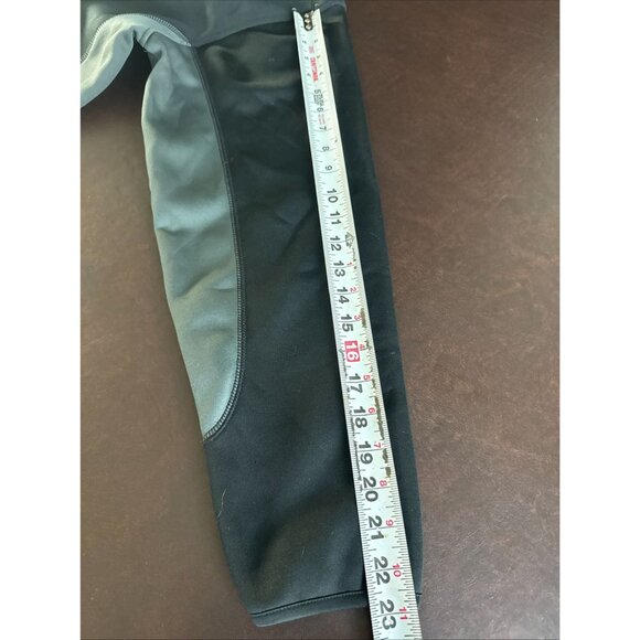 Cherokee Mens XL Black & Gray Zip-Up Fleece Jacket - Picture 8 of 8